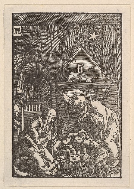 Albrecht Altdorfer, Nativity, from "The Fall and Salvation of Mankind Through the Life and Passion of Christ"