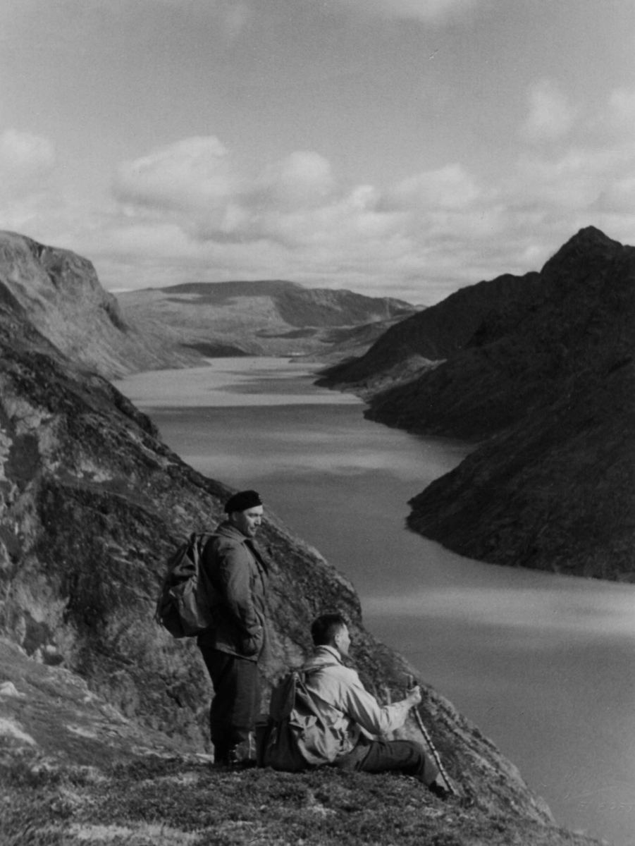 Anders Beer Wilse, Gjende, Jotunheimen, Friluftsliv/Sport, Turgåing