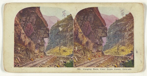 Unknown, Hanging Rock, Clear Creek Canon, Colorado.