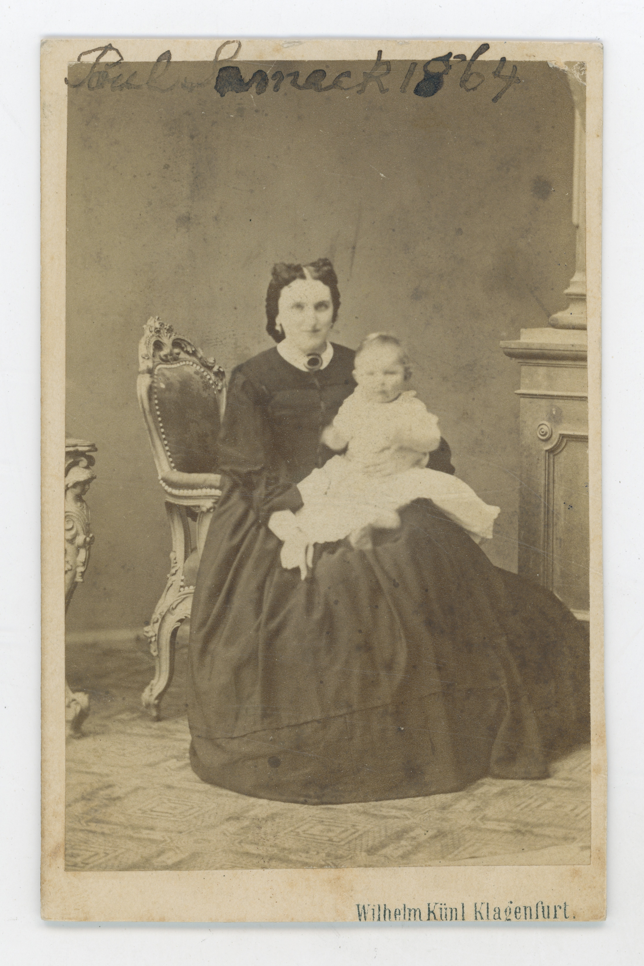Wilhelm Künl, Magdalene Sameck i mali Paul