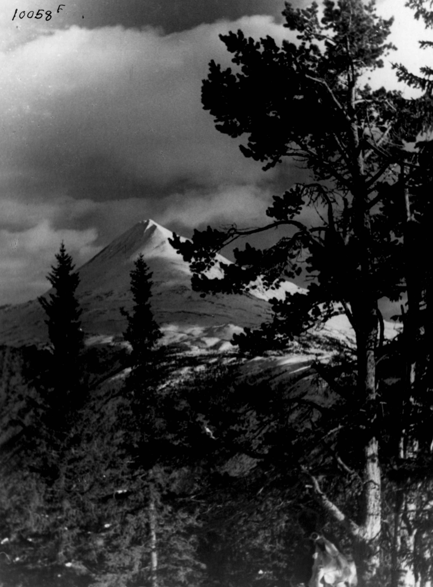 Anders Beer Wilse, Landskap, Gaustatoppen.