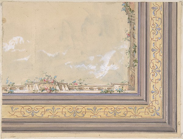 Jules-Edmond-Charles Lachaise, Design for Ceiling