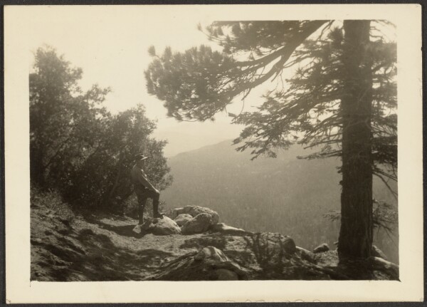 Louis Fleckenstein, [Figure in Mountain Landscape]