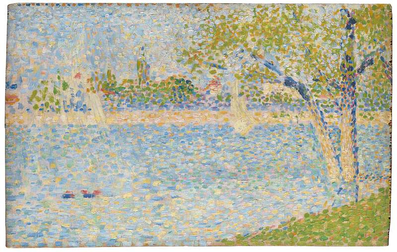 Georges Seurat, The Seine seen from La Grande Jatte