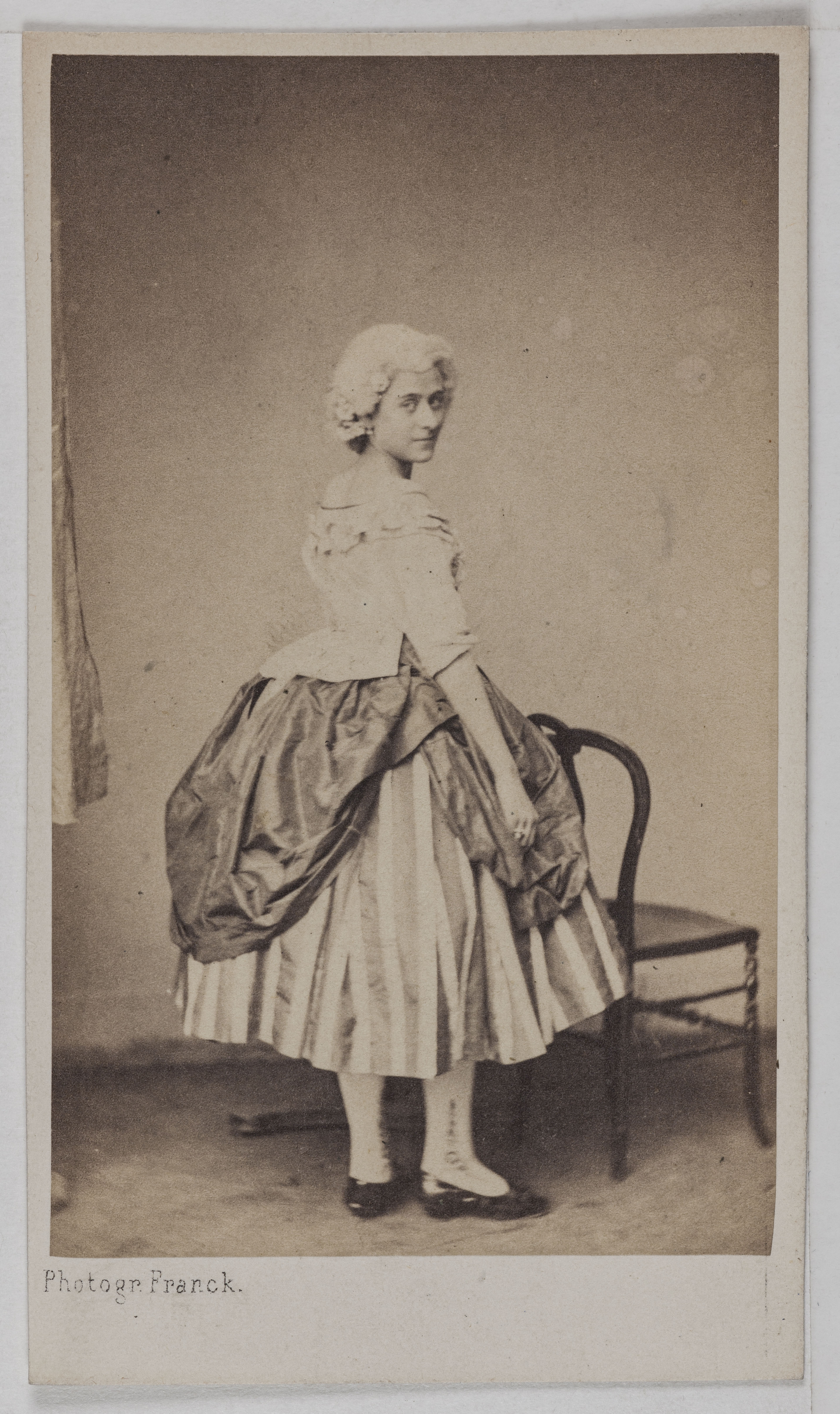 Franck, Portrait de Mande, (actrice)