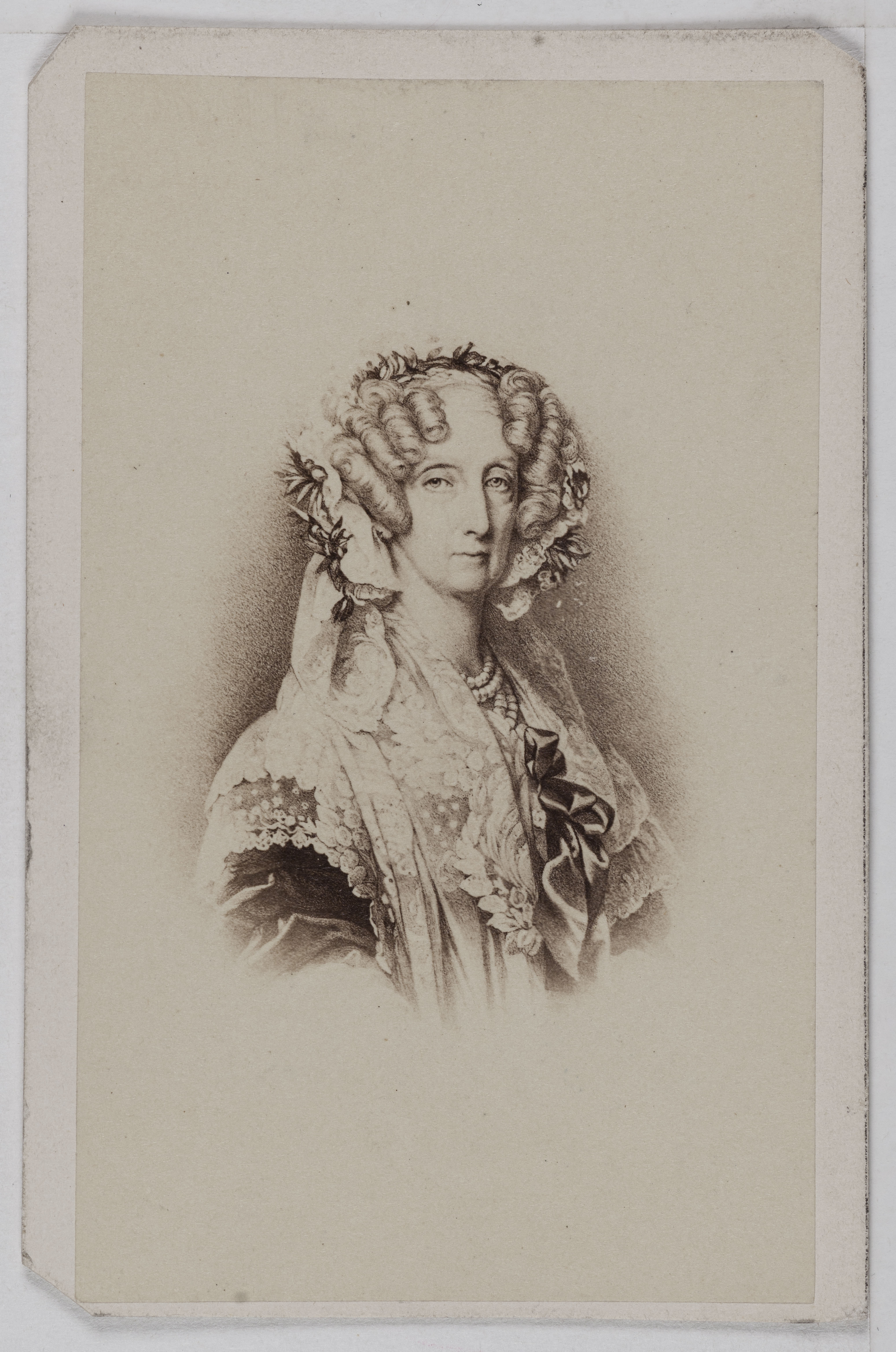 Franck, Portrait de Marie-Amélie de Bourbon, (1782-1866), (reine des Français)