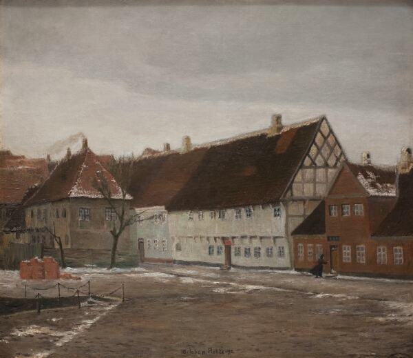 Johan Rohde, Vinteraften i Ribe