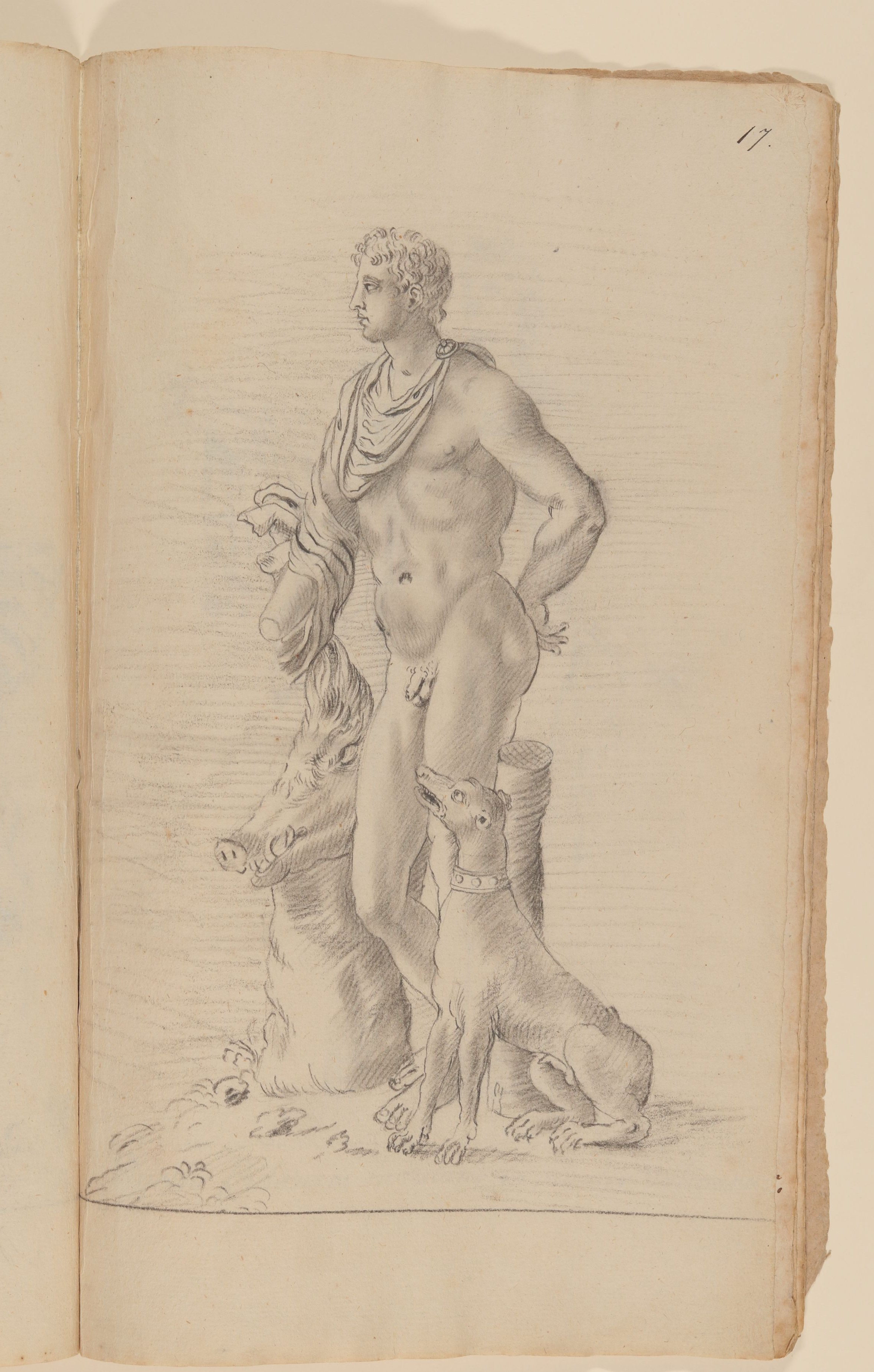Francois Perrier (Maler), Meleager Pighini [nach Tafel 52 von François Perriers "Icones et Segmenta Nobilium Signorum et Statuarum..." (1638)]