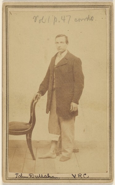 Unknown, John Dullaham. VRC [Civil War victim]