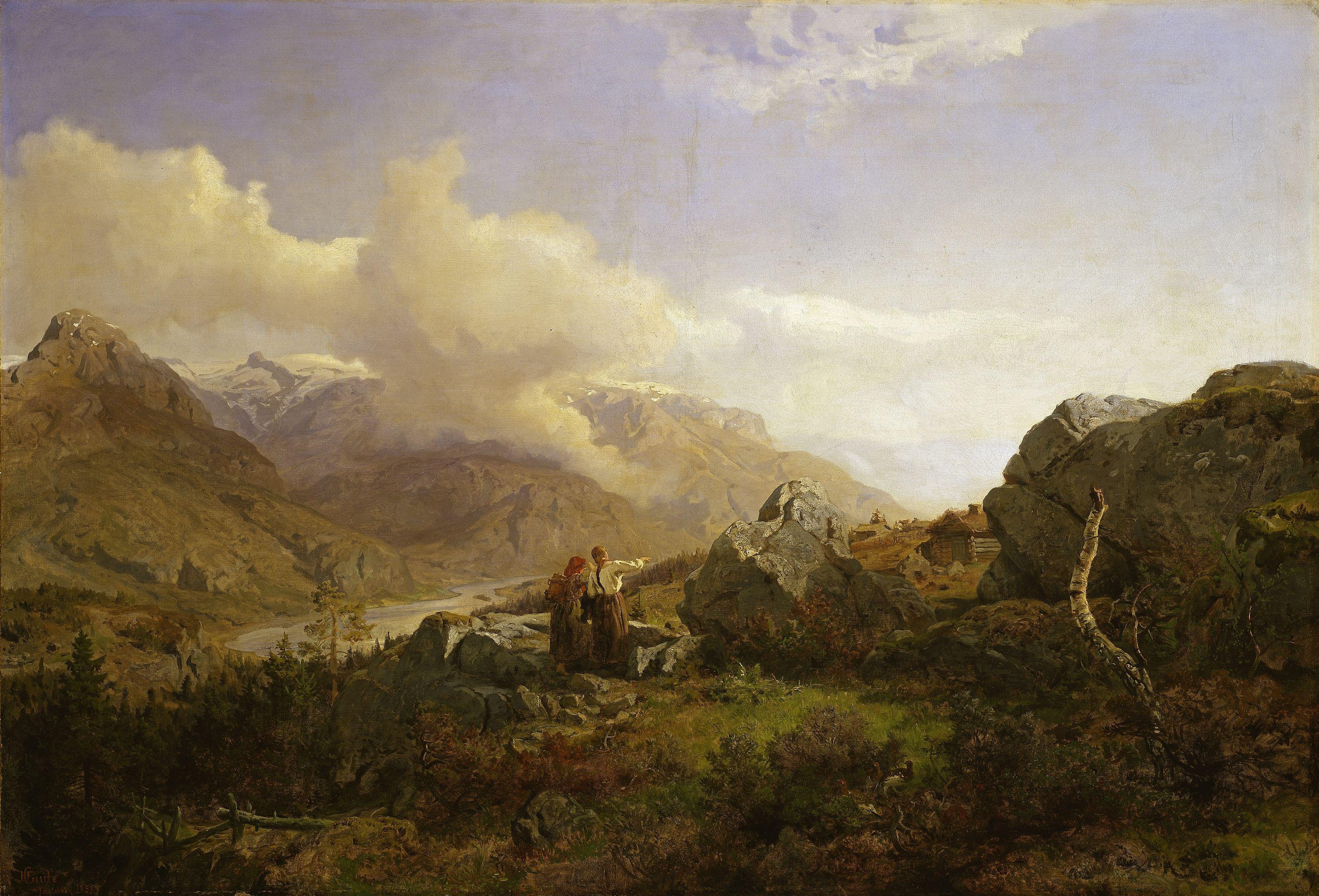 Hans Gude, Norwegian Highlands