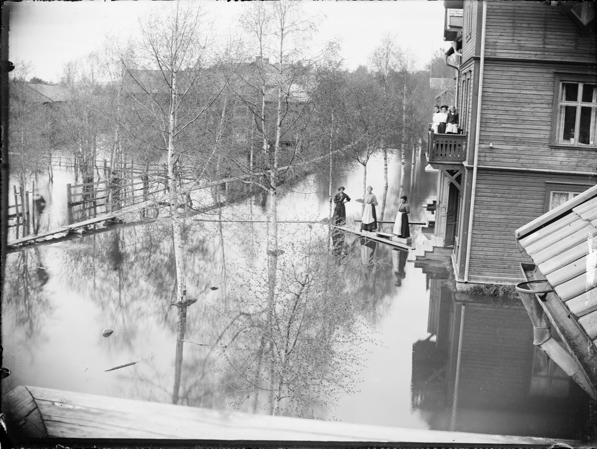Skötsner-Edhlund, Flood, ÅÖver, Övervik, Dalarna 1909