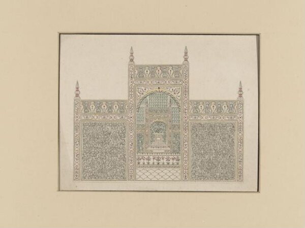 Unknown, Sixty drawings of Mughal monuments and architectural details.