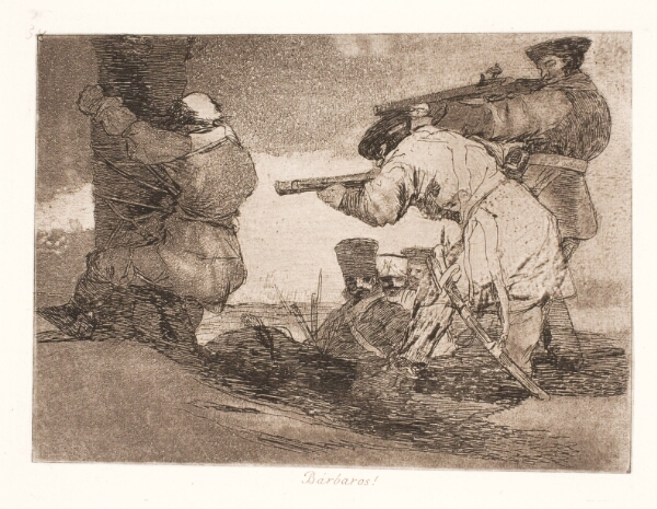 Francisco de Goya, Barbar! (38)