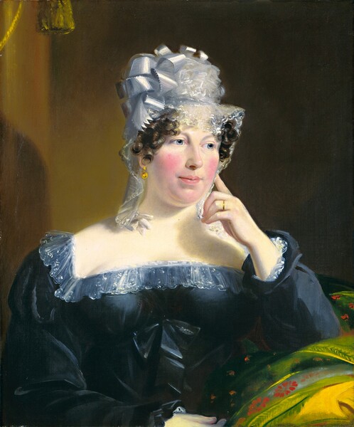 American 19th Century, Portrait of a Lady
