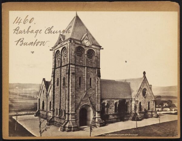 Francis Frith, Burbage Church.  Buxton