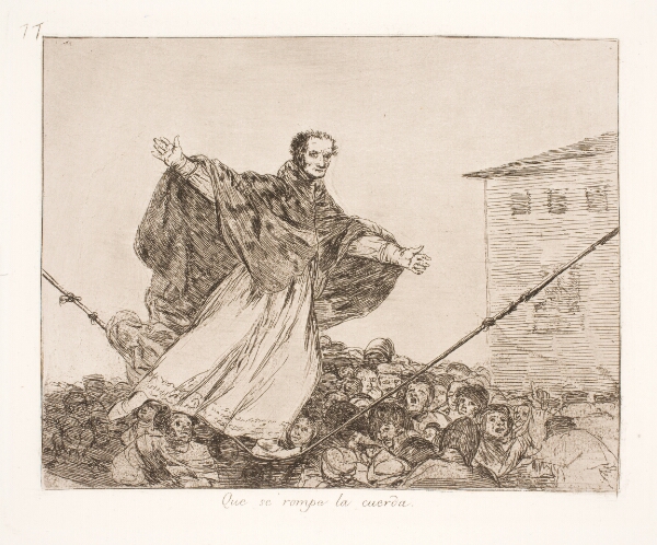 Francisco de Goya, Tovet brister (77)