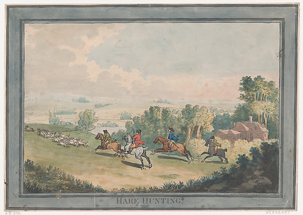 Thomas Rowlandson, Hare Hunting