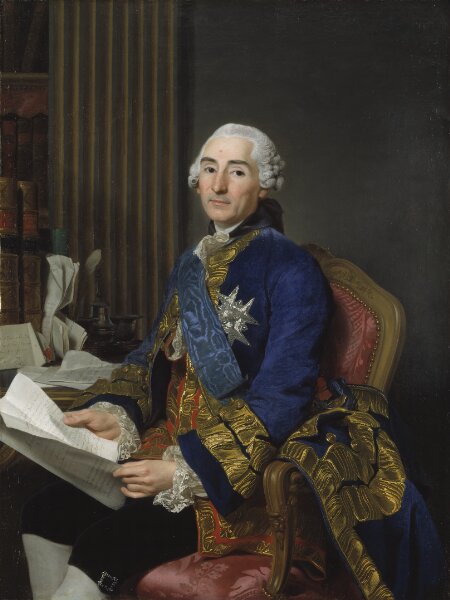 Alexander Roslin, César Gabriel, greve af Choiseul, hertig av Praslin