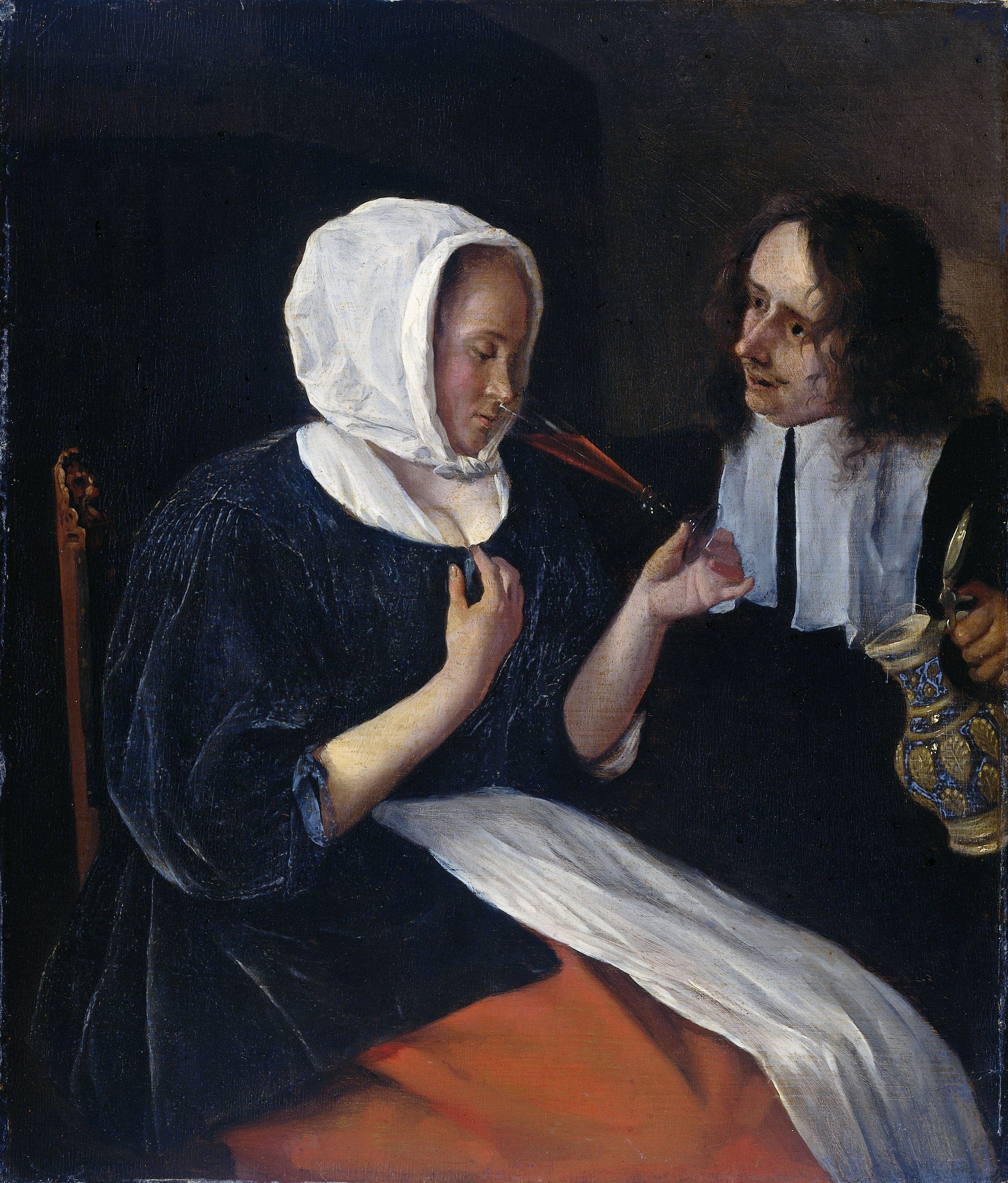 Jan Steen, A couple drinking