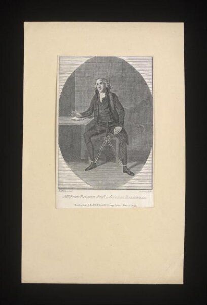 Unknown, John Palmer Junior as George Barnwell