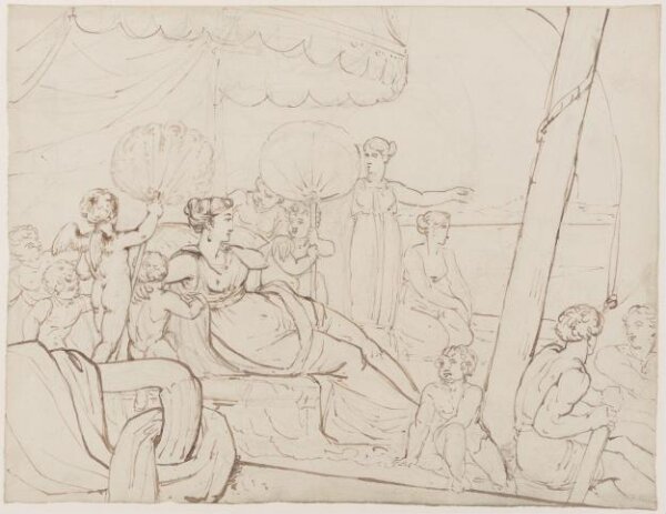 Unknown, Drawing by a member of the Sketching Society