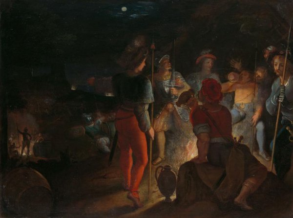 Otto van Veen, De Bataafse belegering van het Romeinse legerkamp Vetera