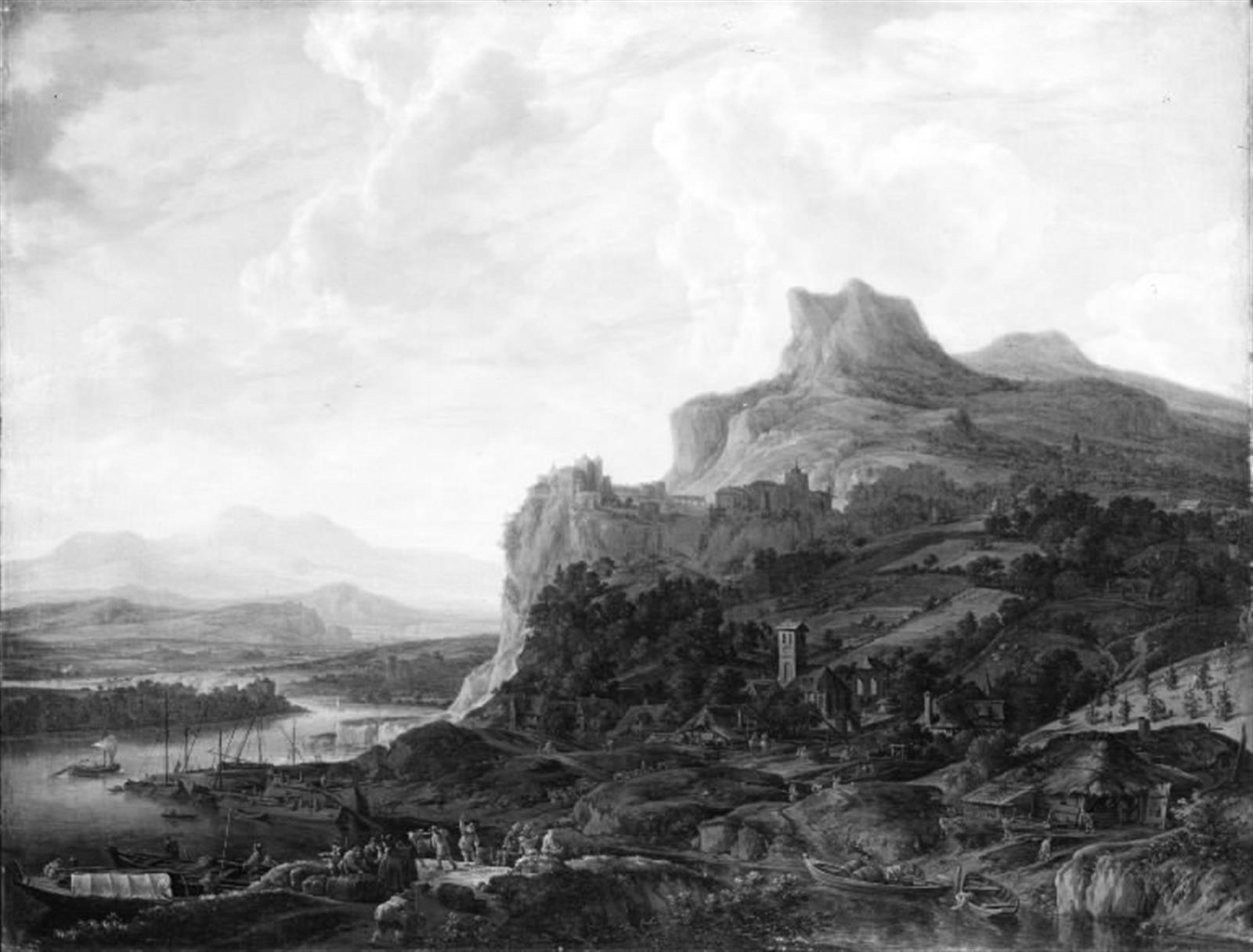Herman Saftleven, En Rhinegn