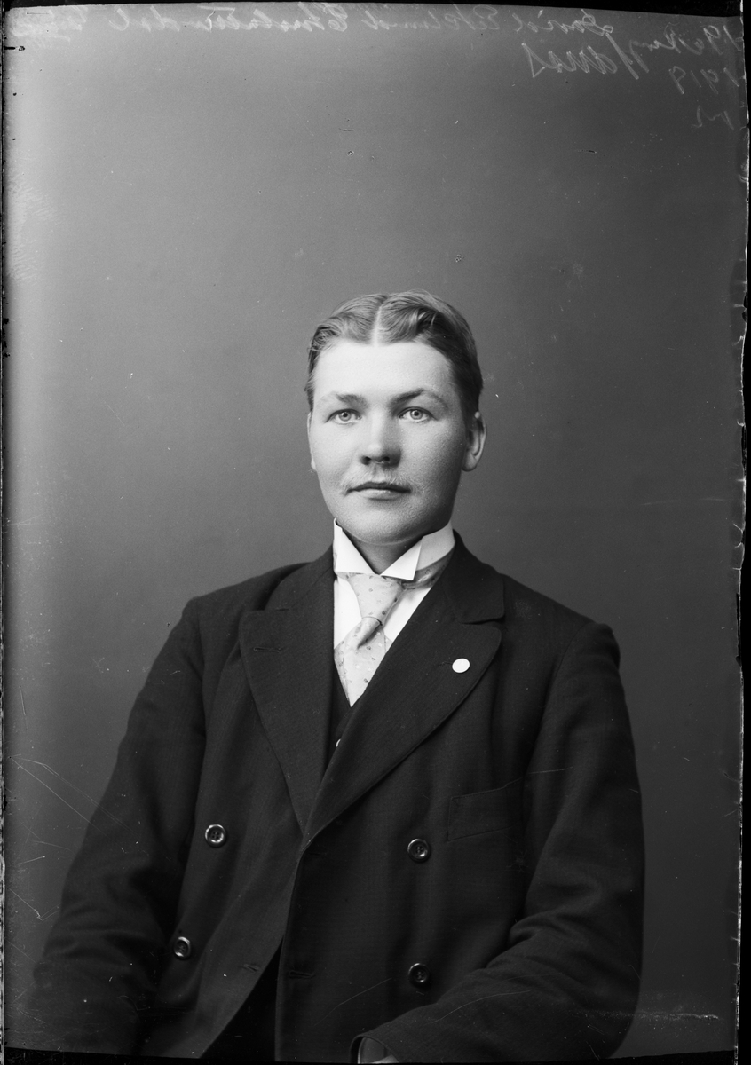 Skötsner-Edhlund, David Eklund of Charlottendal, Ekeby parish, Uppland 1918