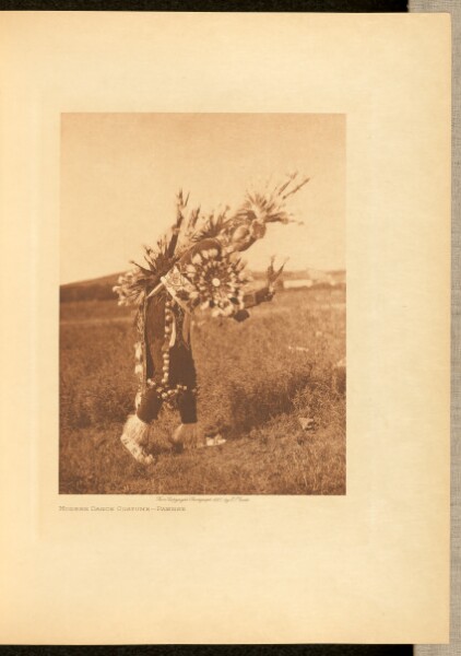 Edward S. Curtis, Modern Dance Costume - Pawnee