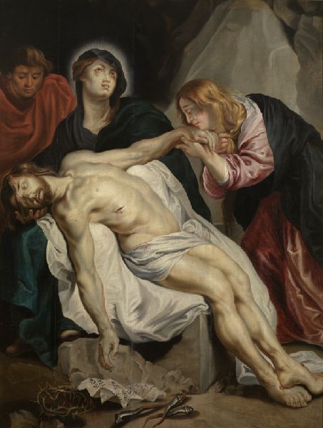 Anthony van Dyck, The Lamentation over the Dead Christ
