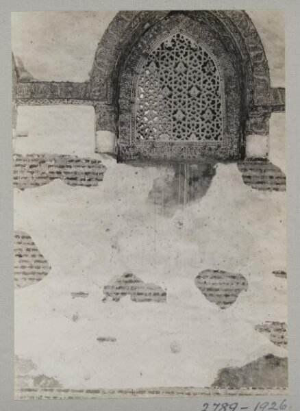 K.A.C. Creswell, Window grille in the mosque of Ahmad ibn Tulun, Cairo