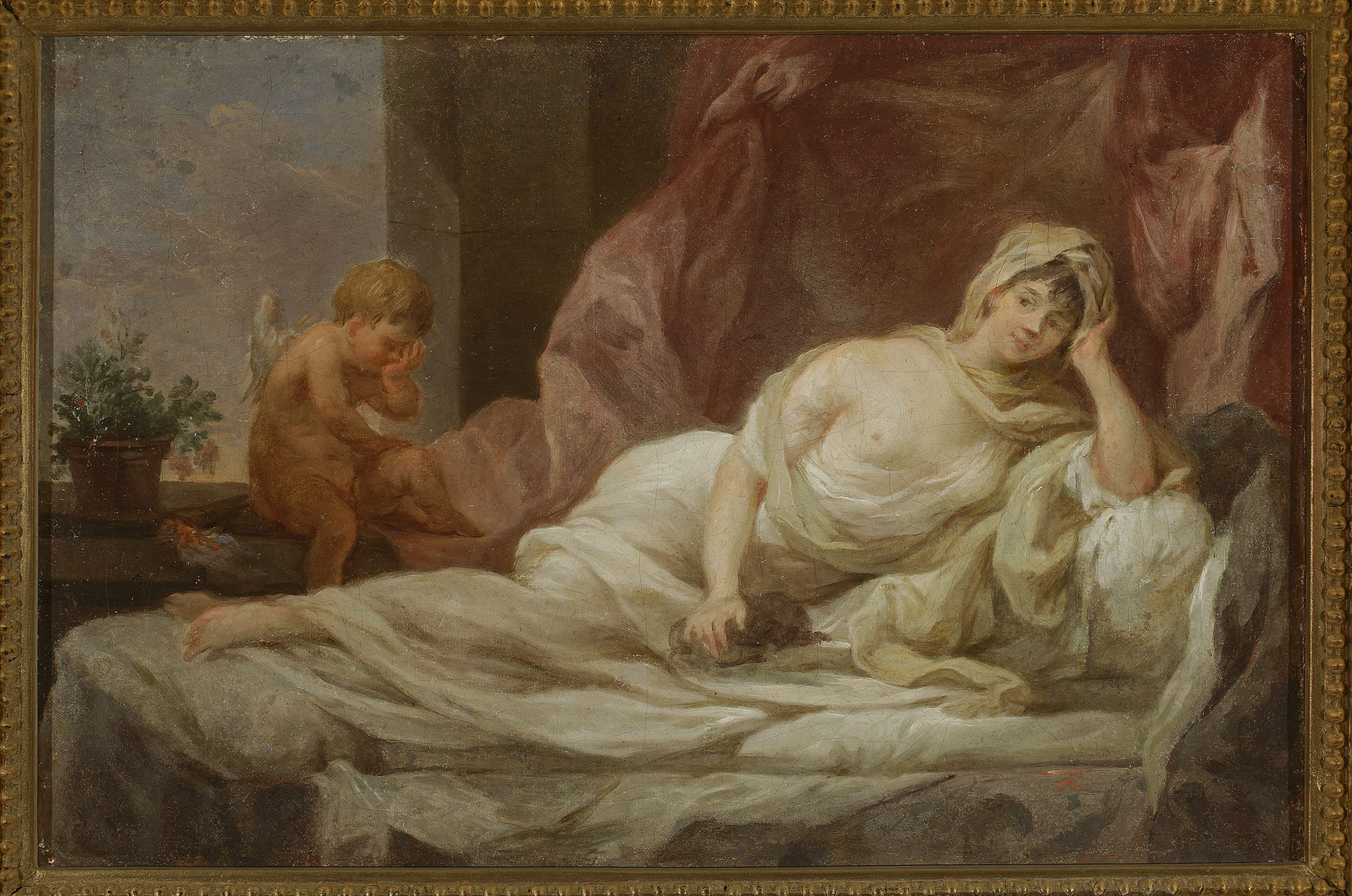 Marcello Bacciarelli, Portrait of Anna Lampel, actress
