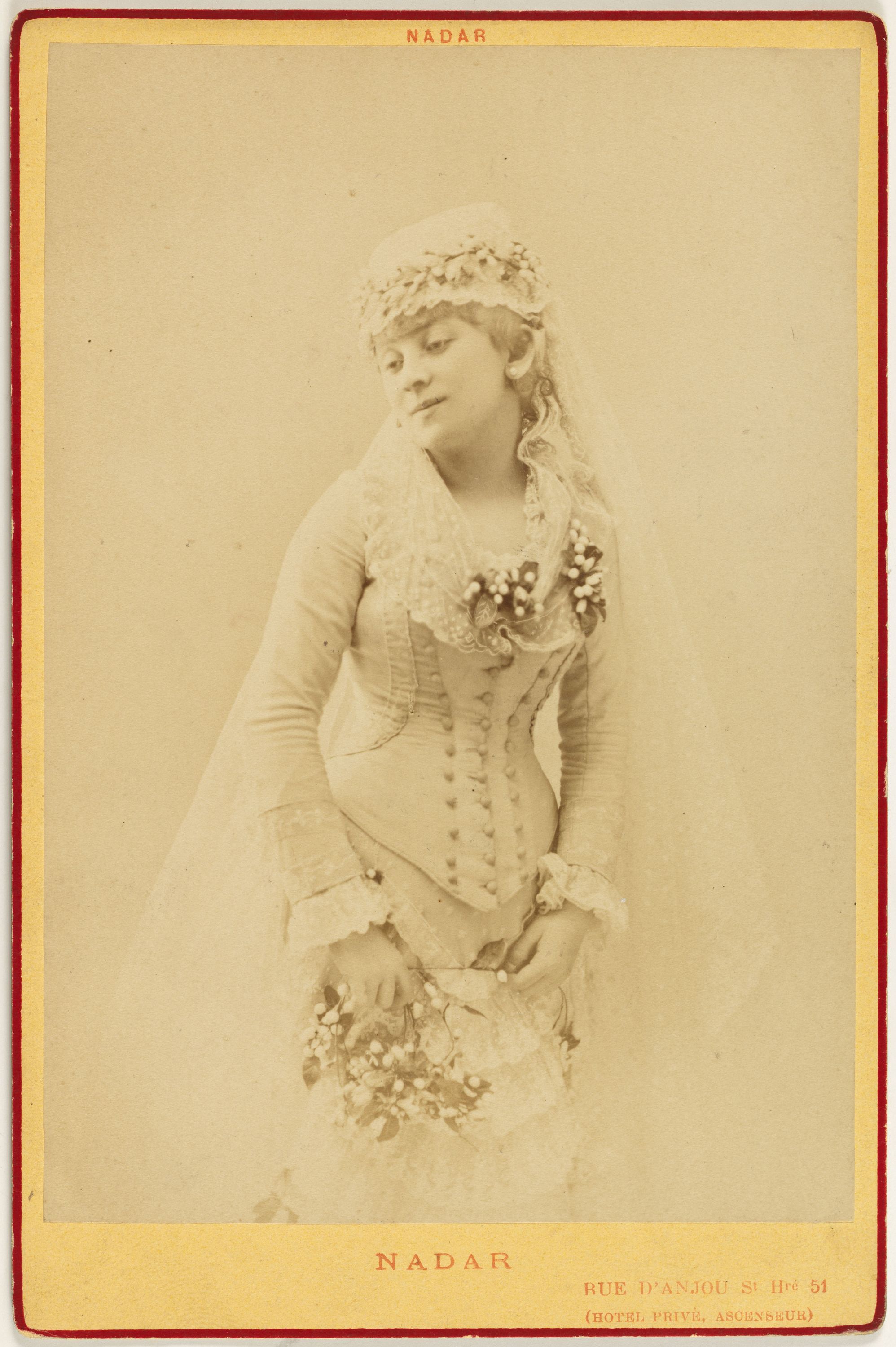 Atelier Nadar, Portrait de Juliette Beaumaine, actrice