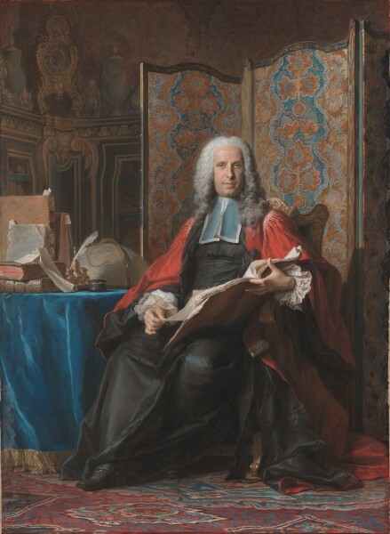 Maurice-Quentin de La Tour, Portrait of Gabriel Bernard de Rieux