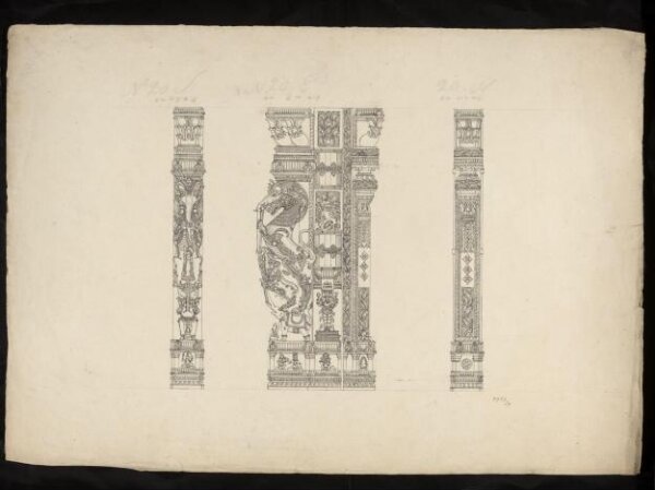 Unknown, Architectural drawing of Tirumala Nayak at Madura,