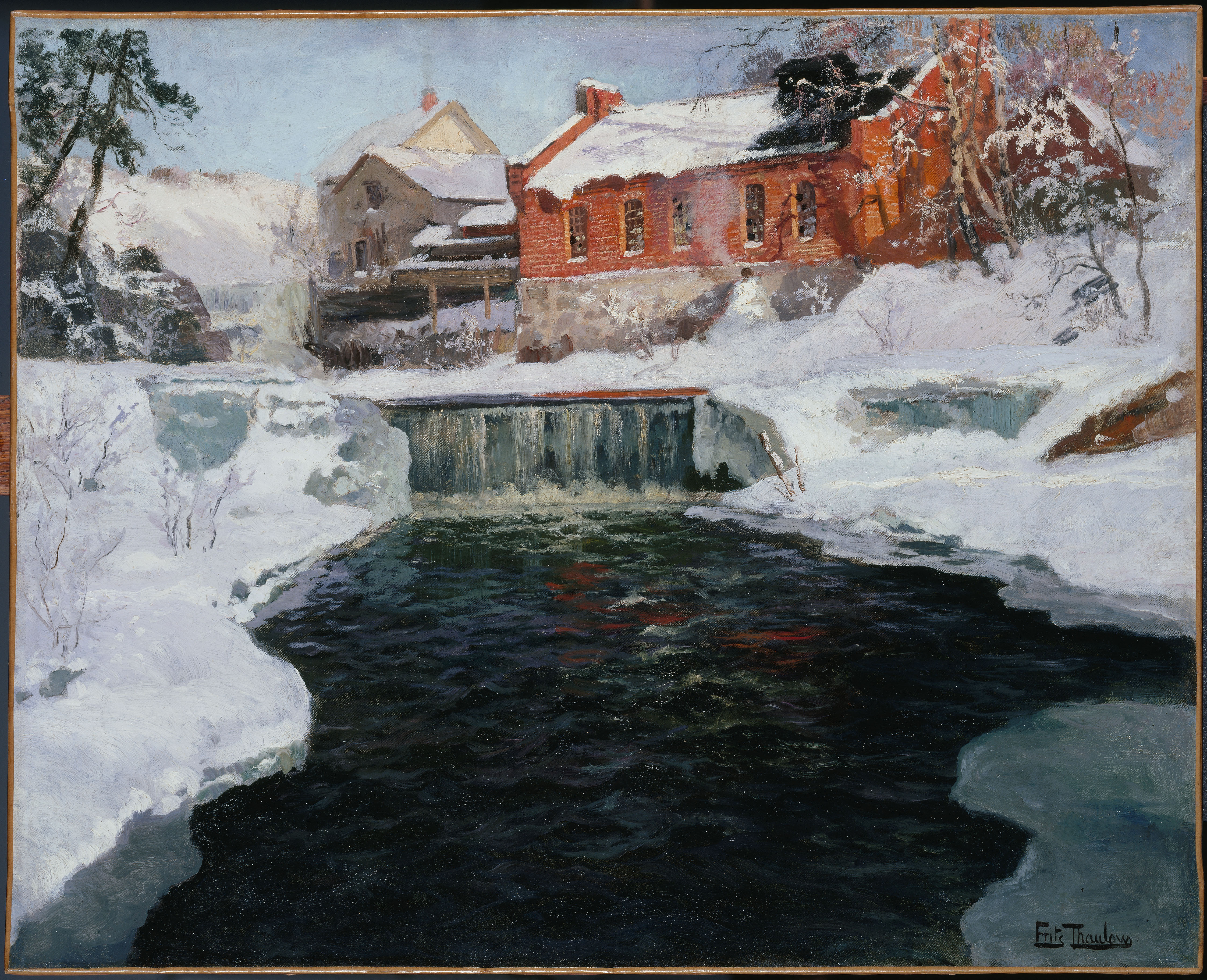 Frits Thaulow, La nouvelle fabrique à Lillehammer