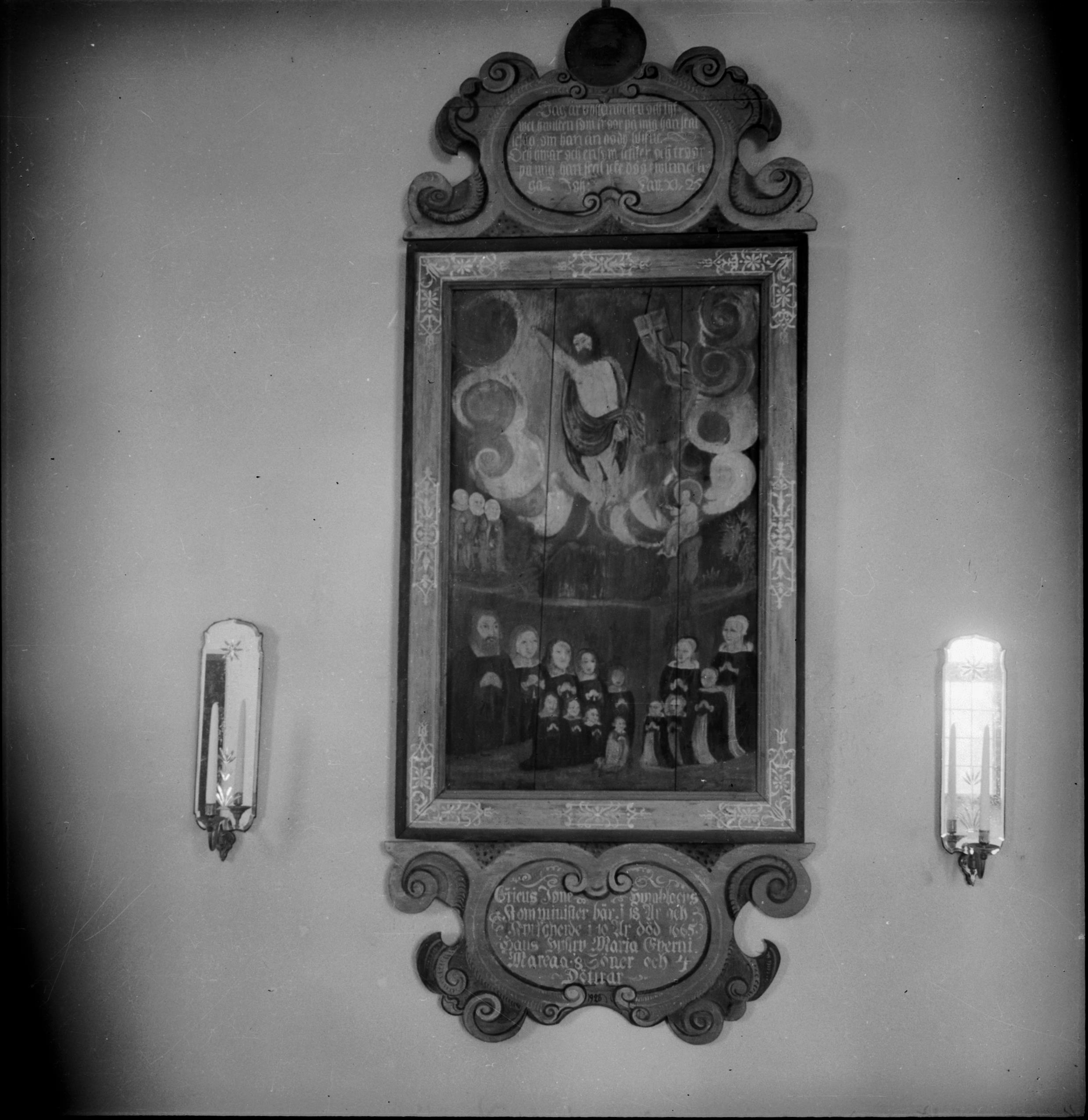 Ivar Schnell, Gåsinge kyrka