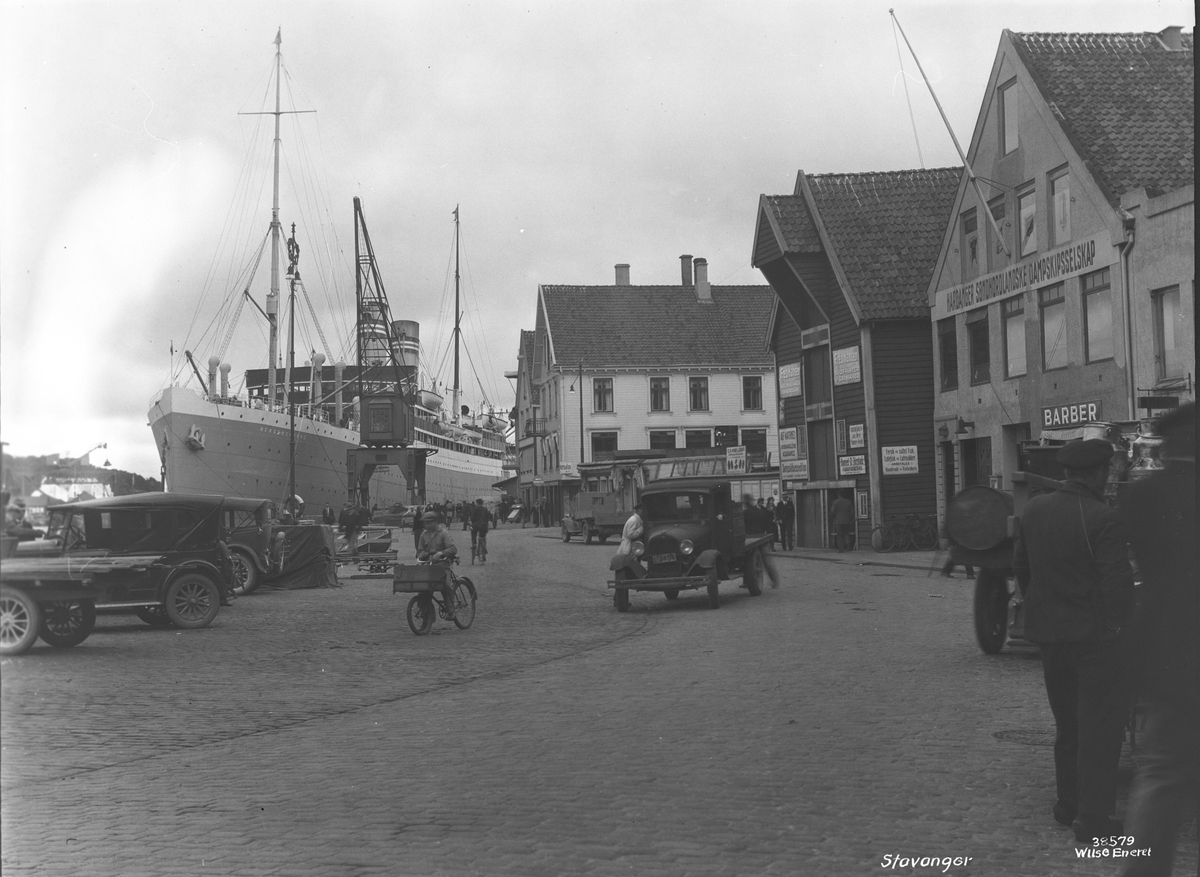 Anders Beer Wilse, Prot: Stavanger bryggeparti