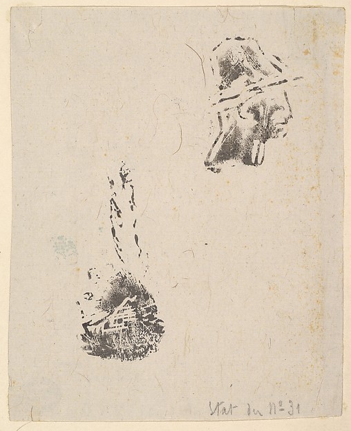 Jean-François Millet, Proof from a block of sketches