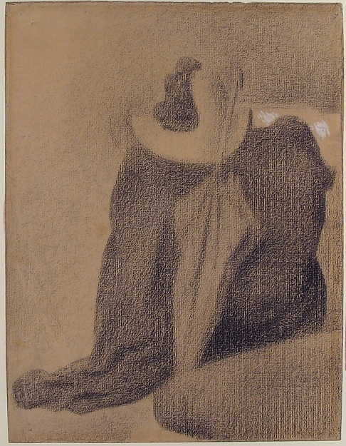 Georges Seurat, Still Life with Hat, Parasol, and Clothes on a Chair