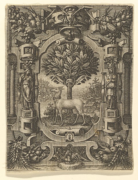 Giorgio Ghisi, Emblem of Lucrezia Gonzaga