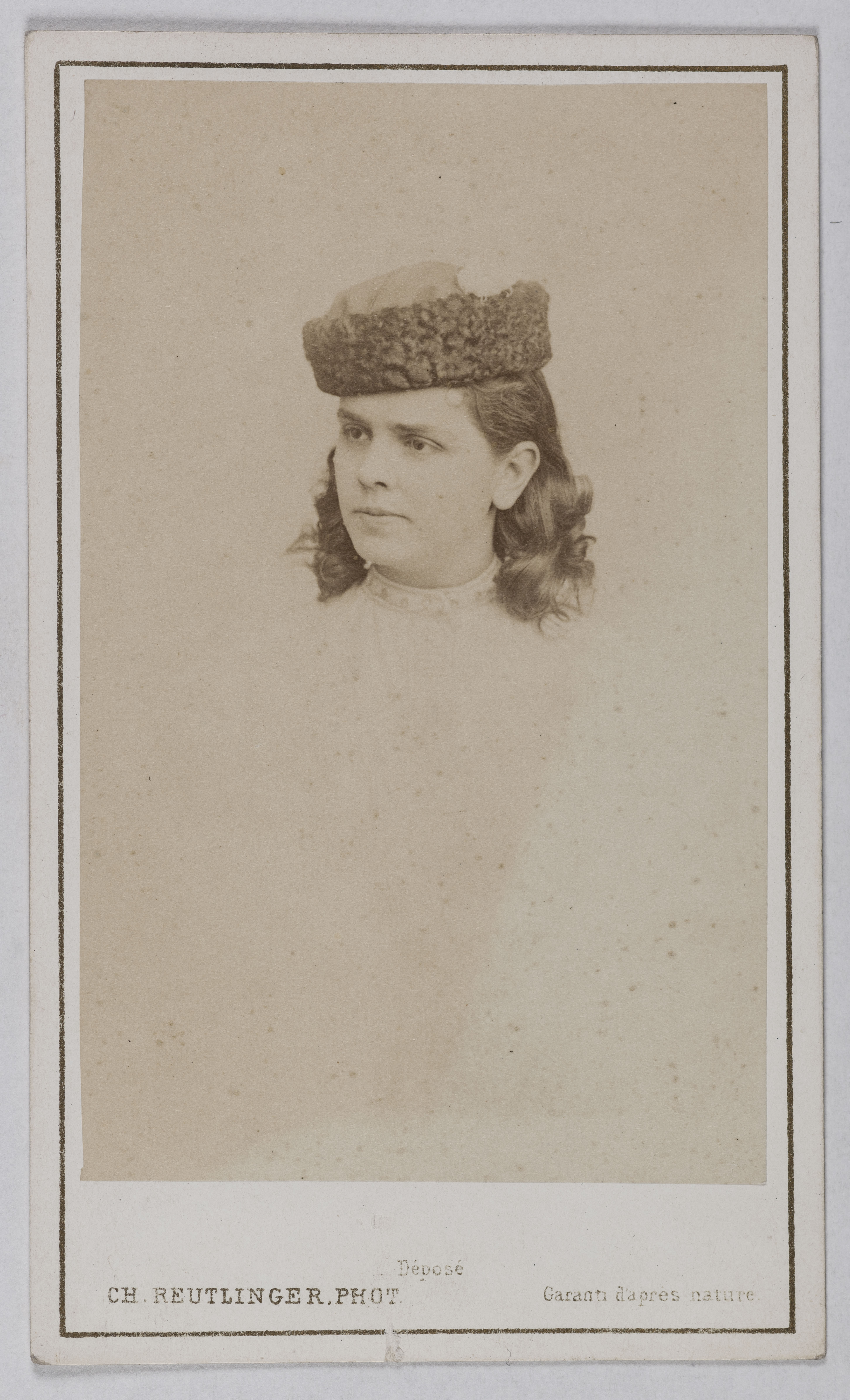 Charles Reutlinger, Portrait de Célestine Galli-Marié (née Marié, épouse Galli), (1840-1905), (chanteuse lyrique)