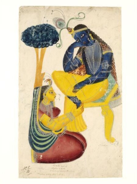 Unknown, Radha and Krishna