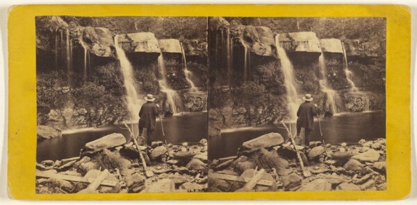 Edward and Henry T. Anthony & Co., The Glens of the Catskills. The Bastion Fall, Kauterskill Glen, near the Laurel House.