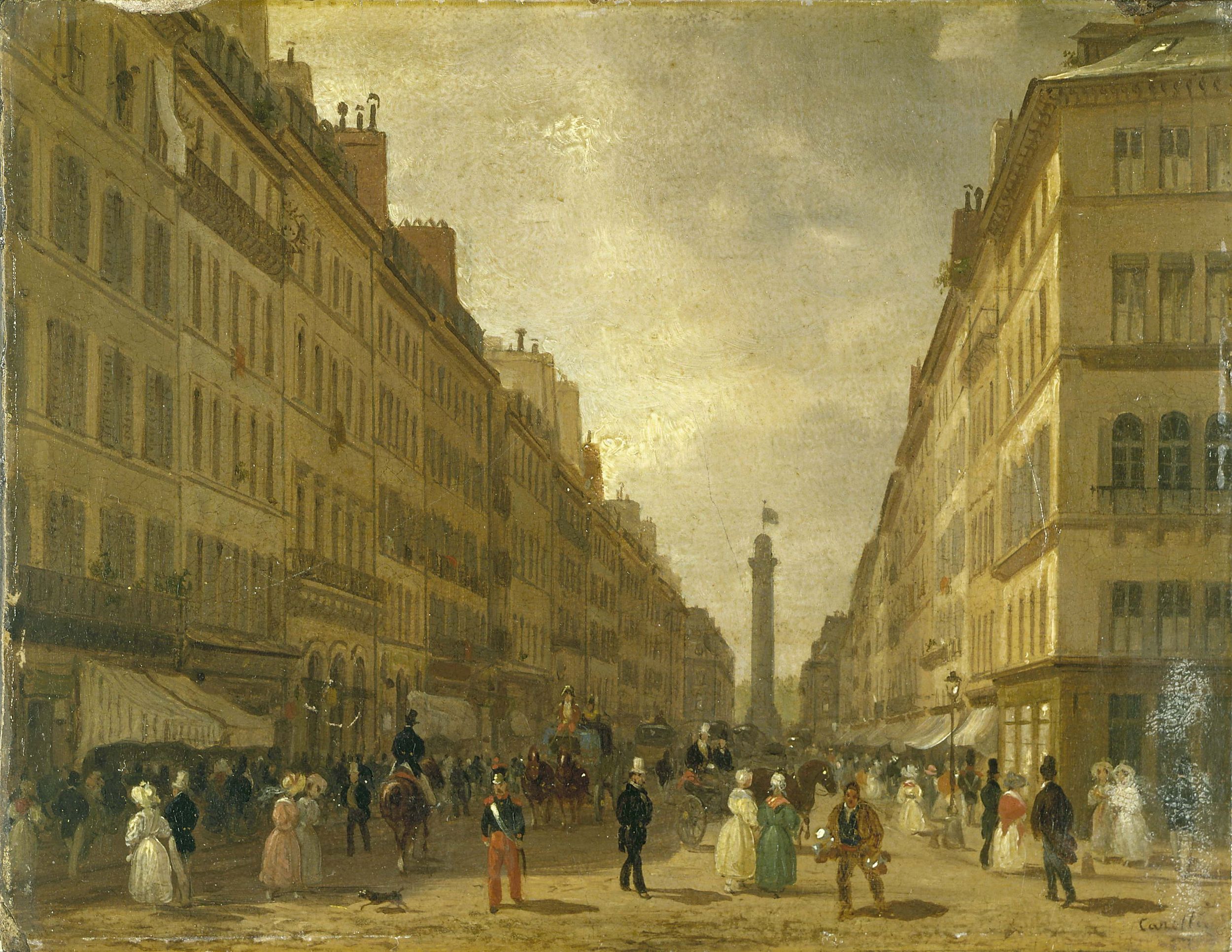 Giuseppe Canella, La rue de la Paix