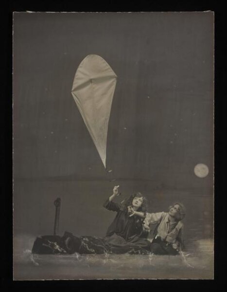 Unknown, Pauline Chase and Hilda Trevelyan in Peter Pan by J.M. Barrie, Duke of York's Theatre, December 1907