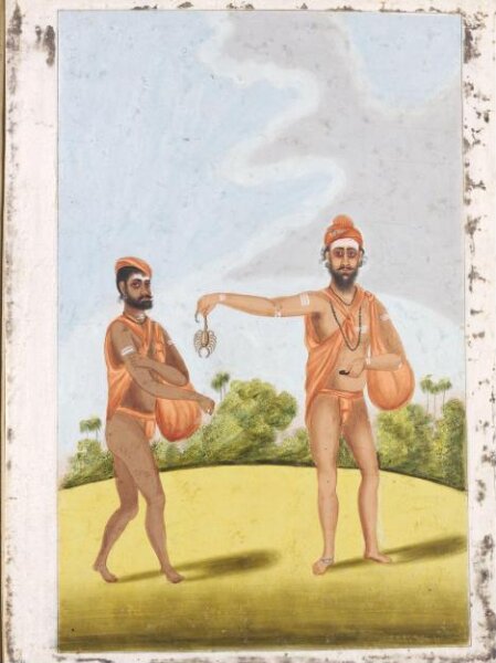 Unknown, Two ascetics