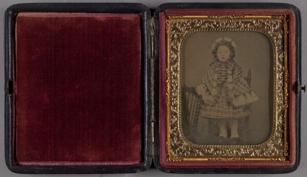 Unknown, [Portrait of a Little Girl in Winter Clothes]