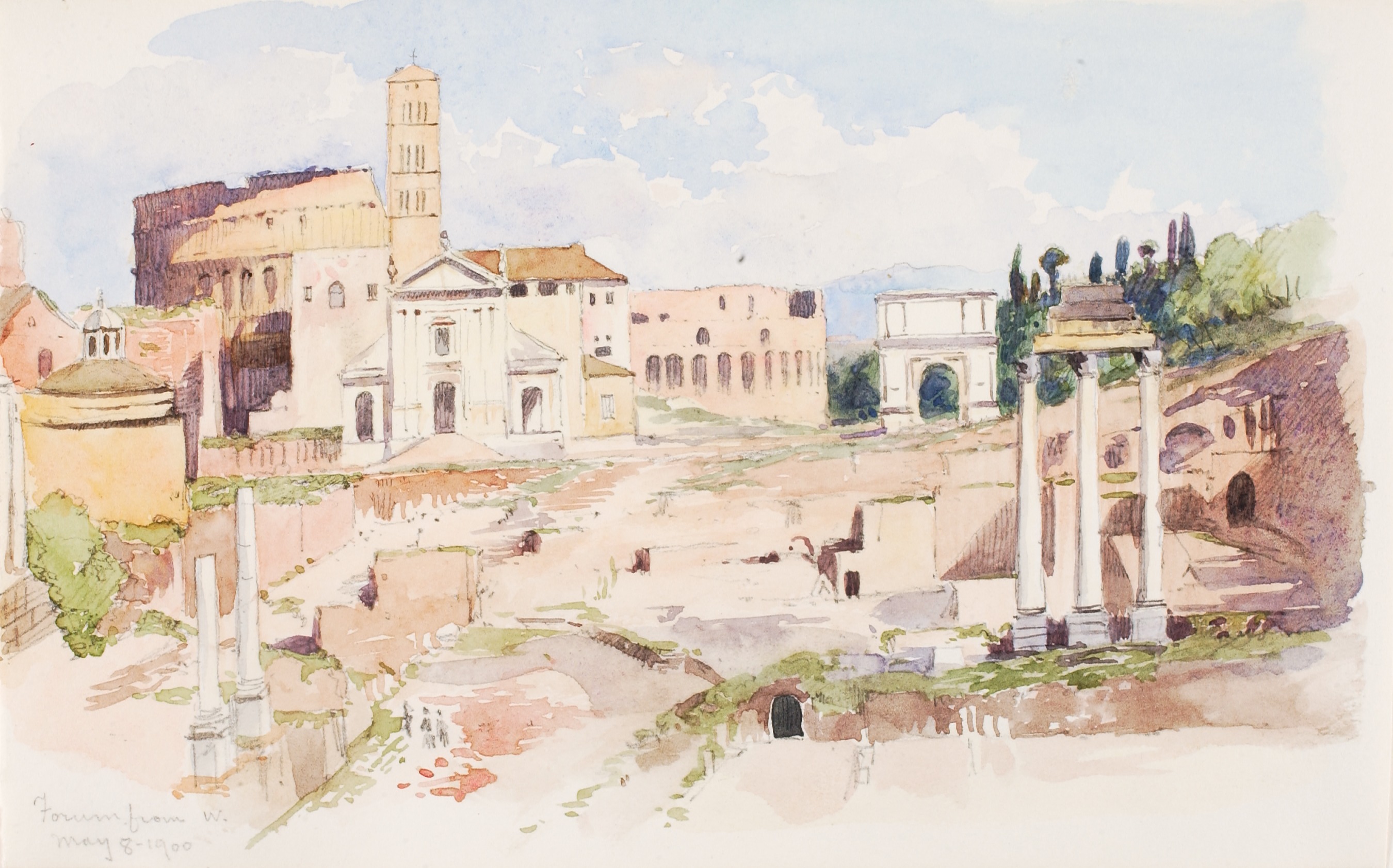 George Elbert Burr, Forum from W.