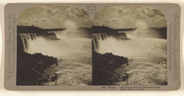Carleton H. Graves, Niagara. "Vue Grande" from the Suspension Bridge.